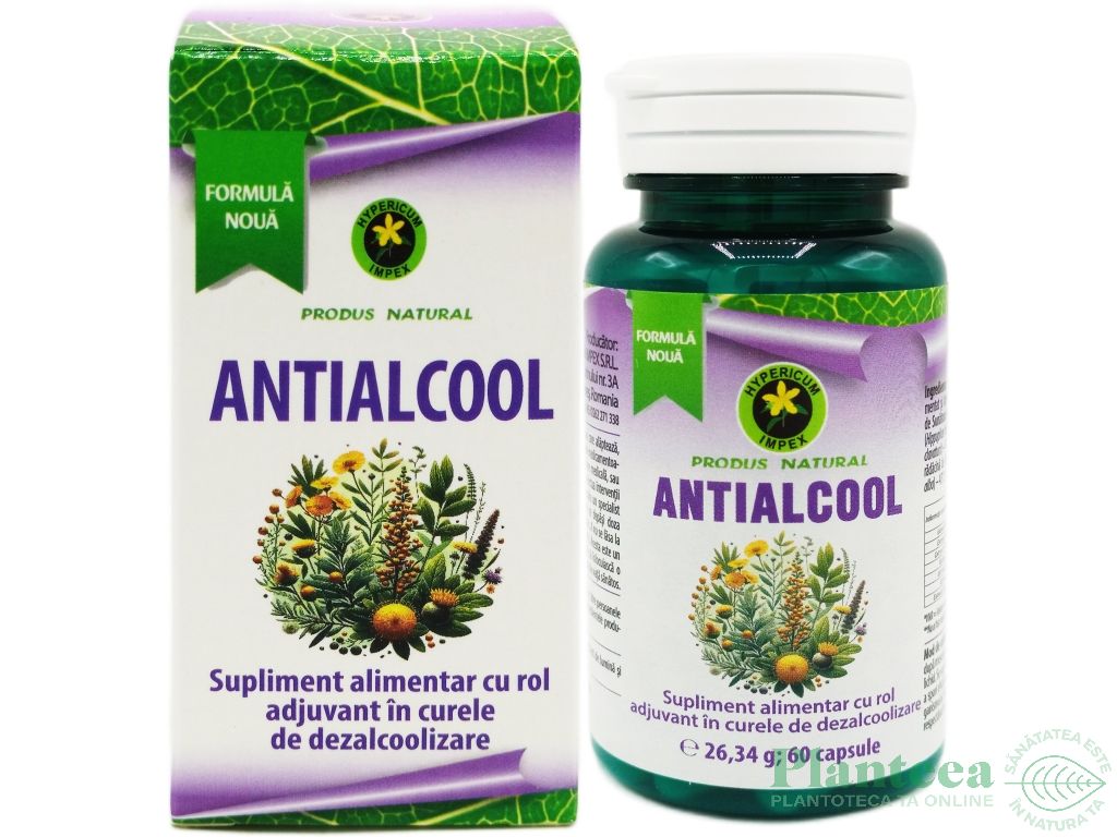 Antialcool 60cps - HYPERICUM PLANT