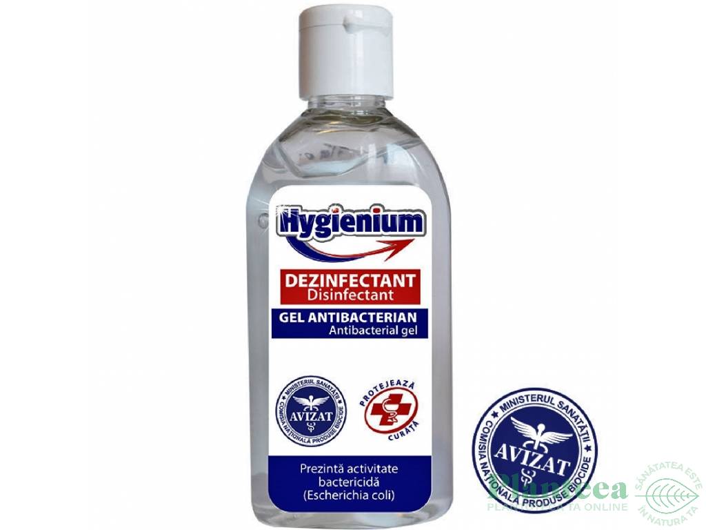 Gel antibacterian dezinfectare maini 85ml - HYGIENIUM