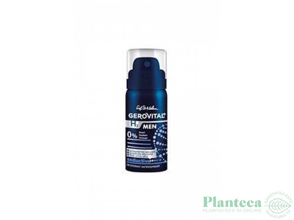 Deodorant spray antiperspirant Seductive barbati 40ml - GEROVITAL H3 MEN