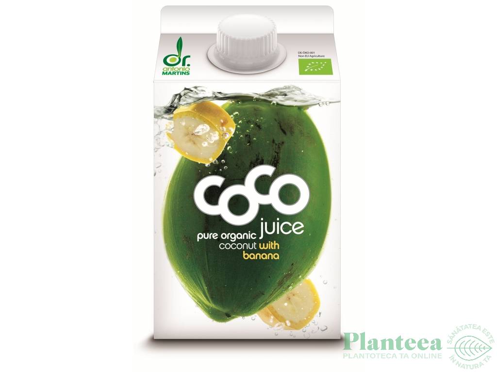 Apa cocos banana GreenCoco 500ml - DR ANTONIO MARTINS