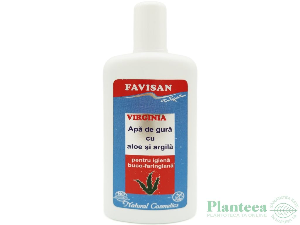 Apa gura aloe argila Virginia 125ml - FAVISAN