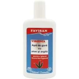 Apa gura aloe argila Virginia 125ml - FAVISAN