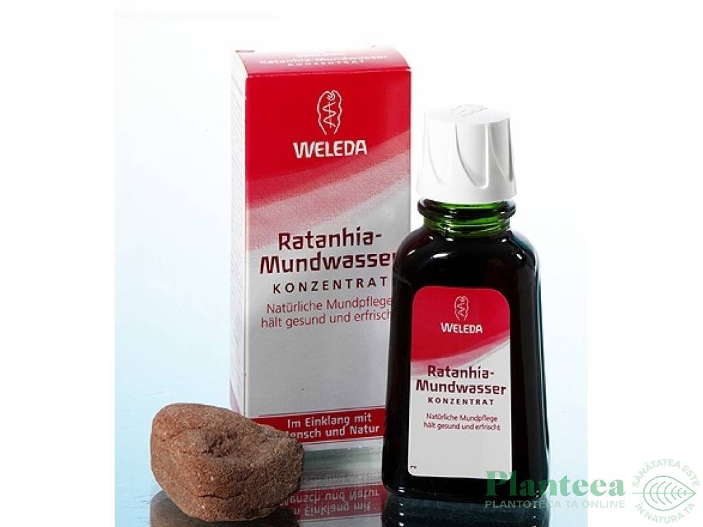 Apa gura ratanhia 50ml - WELEDA