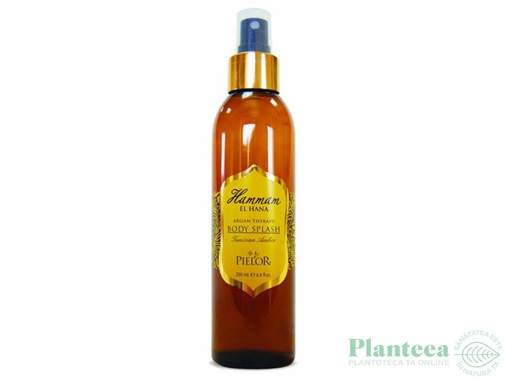 Spray corp parfumat ulei argan Tunisian Amber 200ml - HAMMAM EL HANA