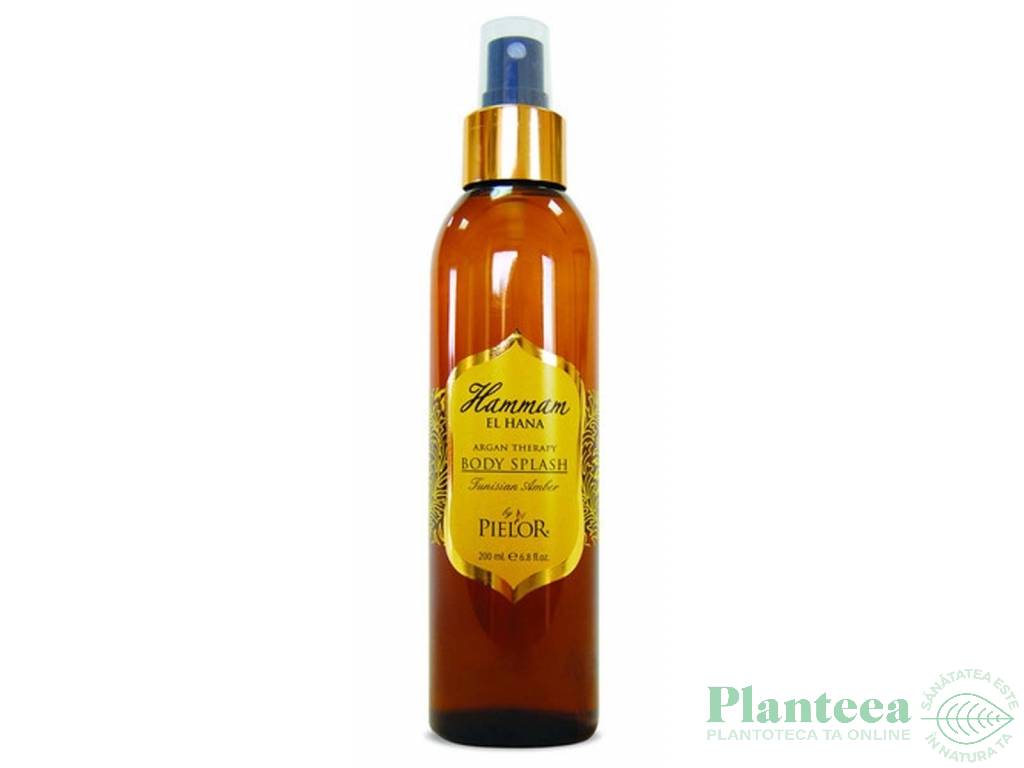 Spray corp parfumat ulei argan Tunisian Amber 200ml - HAMMAM EL HANA