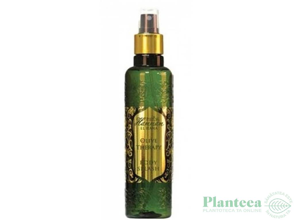 Spray corp parfumat ulei argan Olive Therapy 200ml - HAMMAM EL HANA