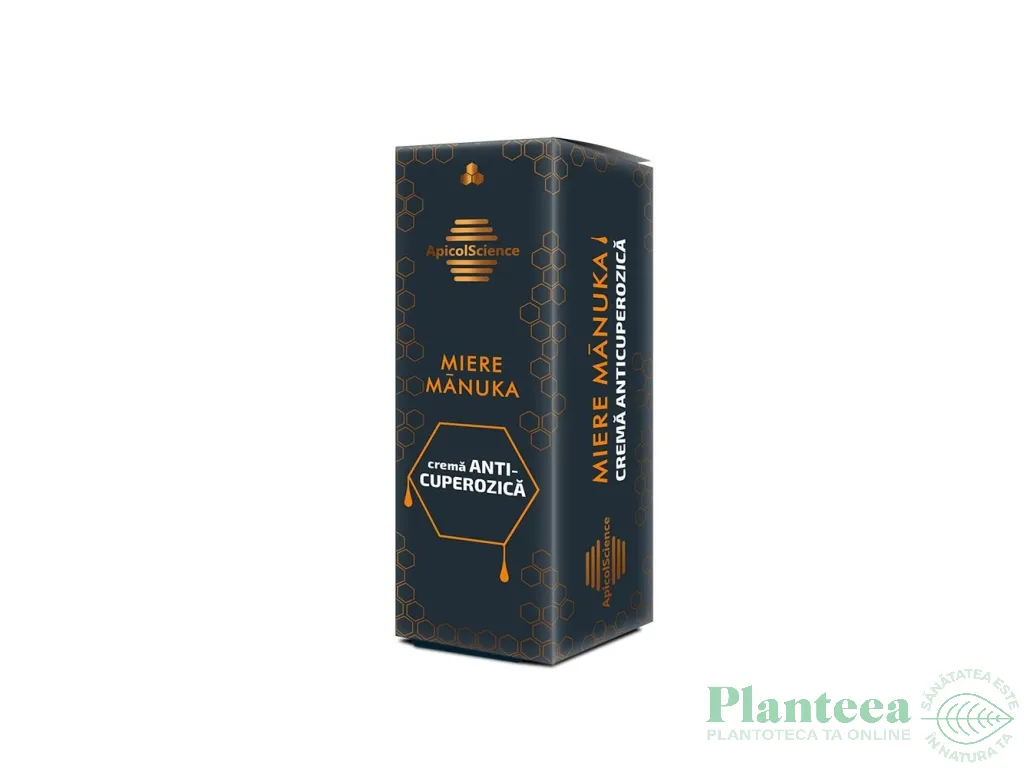 Crema anticuperozica miere manuka 50ml - APICOL SCIENCE