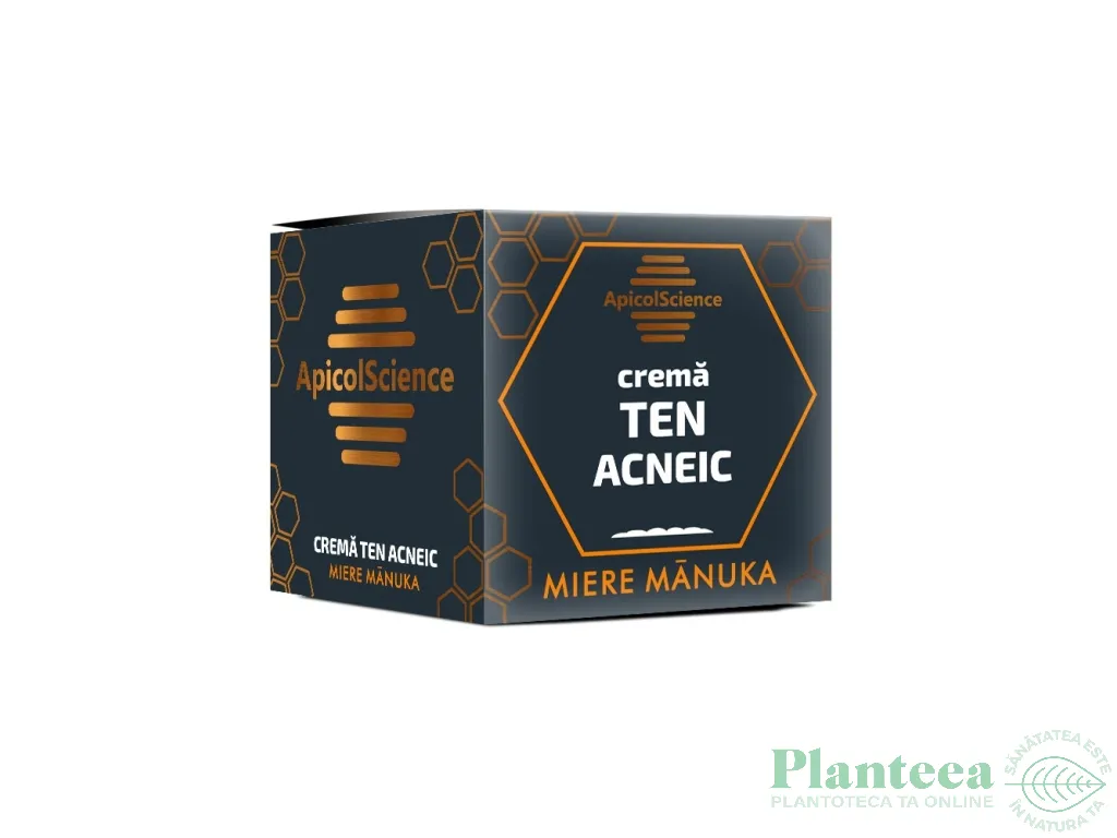 Crema ten acneic miere manuka 50ml - APICOL SCIENCE