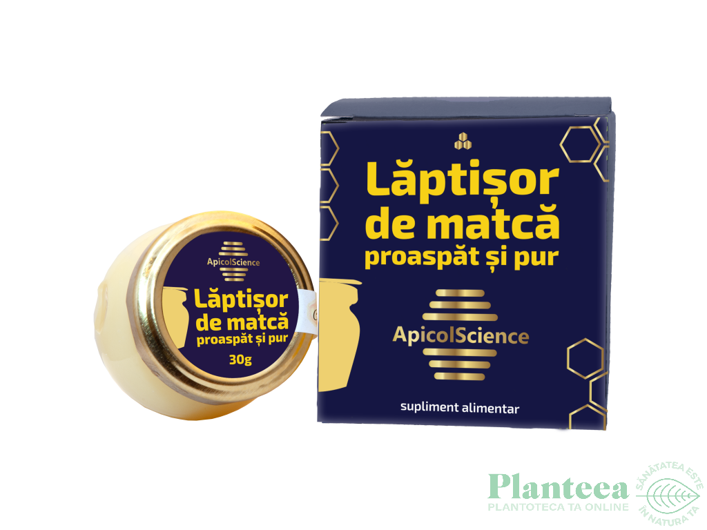Laptisor matca pur proaspat 30g - APICOL SCIENCE