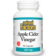 Apple Cider Vinegar [otet cidru mere] 500mg 90cps - NATURAL FACTORS