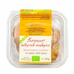 Fursecuri integrale stafide eco 130g - NATURALIA