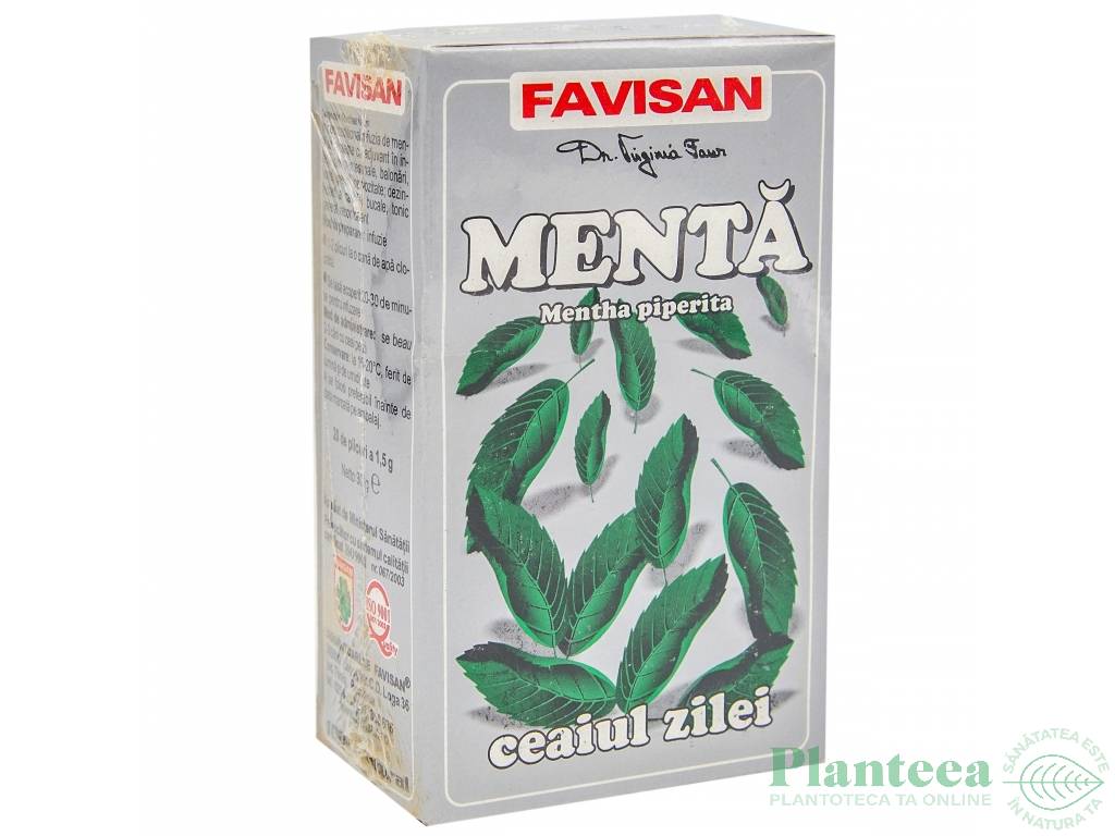 Ceai menta 20dz - FAVISAN