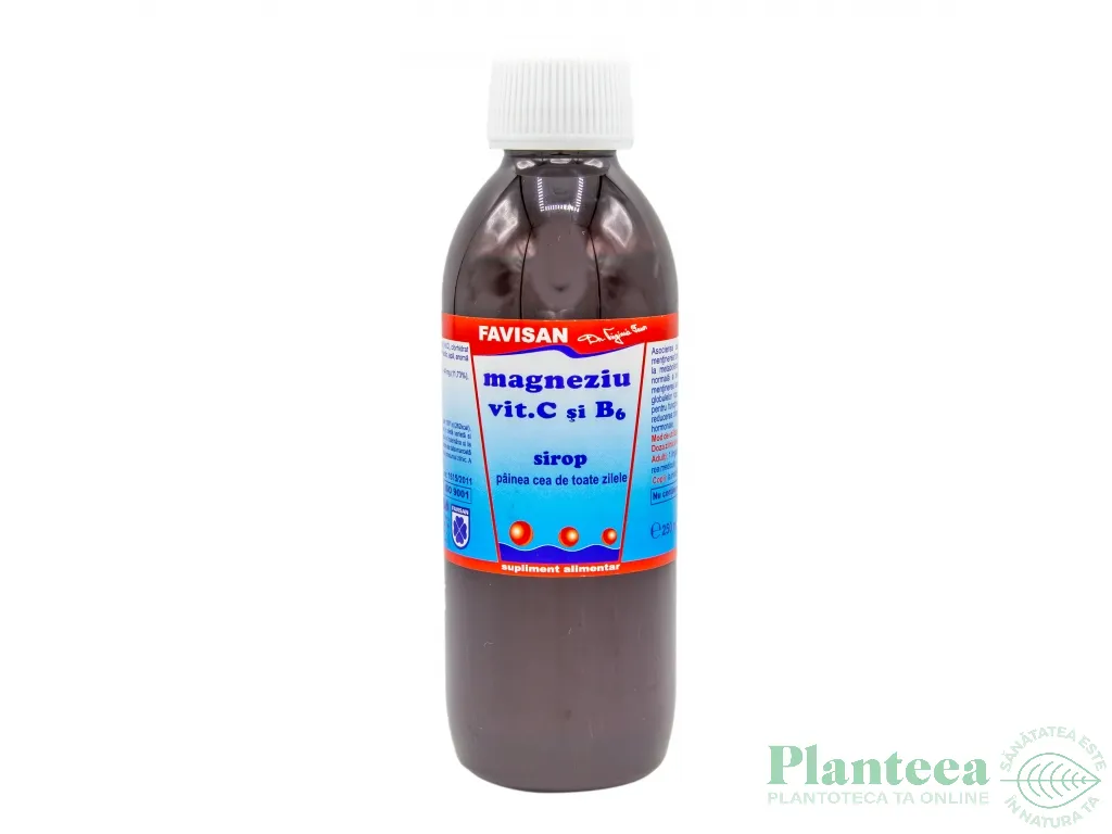 Sirop magneziu C B6 250ml - FAVISAN