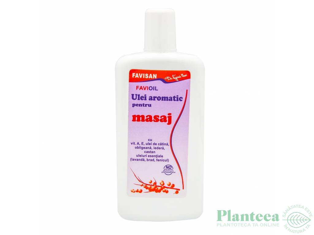 Ulei masaj aromat 125ml - FAVISAN