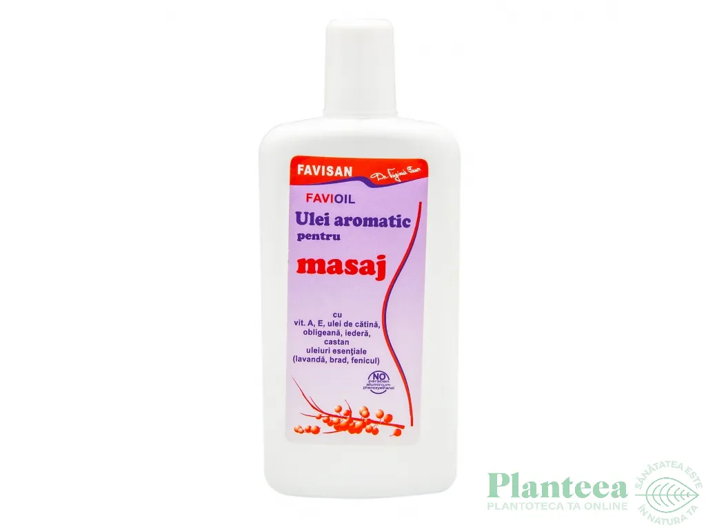 Ulei masaj aromat 125ml - FAVISAN