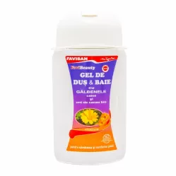 Gel dus baie Vitalizant galbenele caise 300ml - FAVISAN
