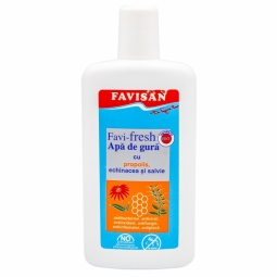 Apa gura FaviFresh Bio propolis echinaceea salvie 125ml - FAVISAN