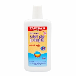 Ulei plaja spf20 FaviOil 125ml - FAVISAN