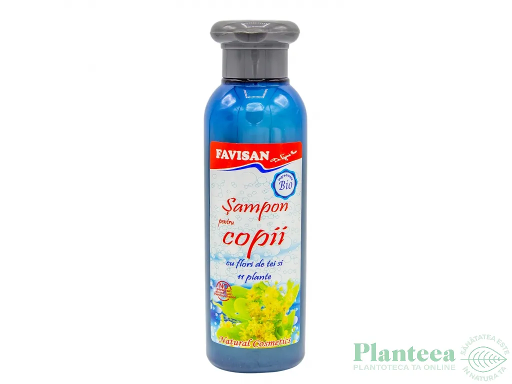 Sampon copii flori tei 11plante 150ml - FAVISAN