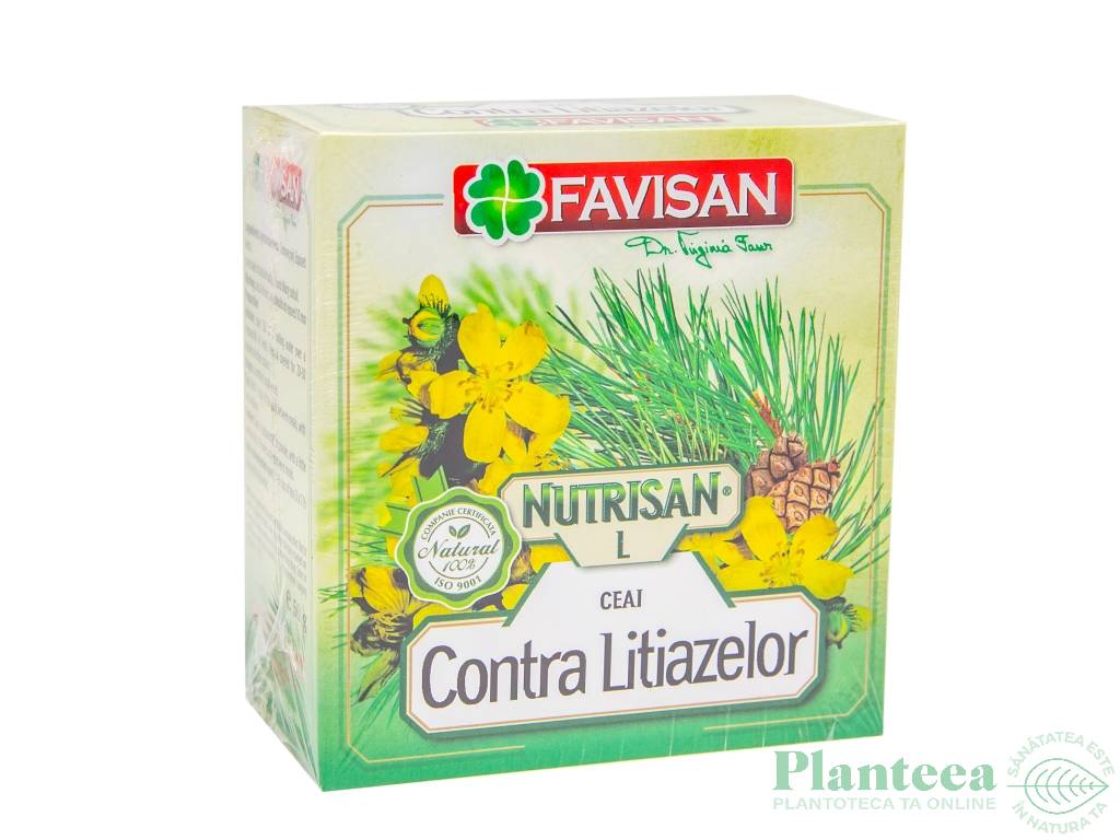 Ceai Nutrisan L contra litiazelor 50g - FAVISAN