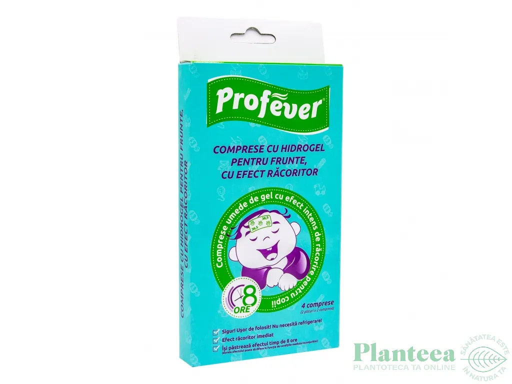 Plasturi gel pt febra dureri cap Profever 4b - LABOTTACH