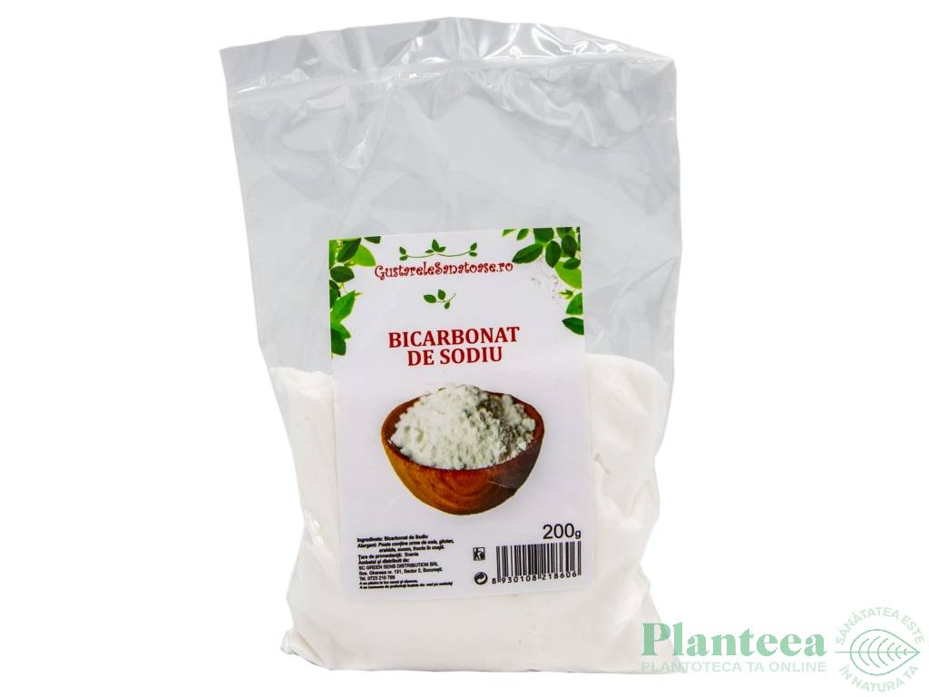 Bicarbonat sodiu 200g - GREEN SENSE