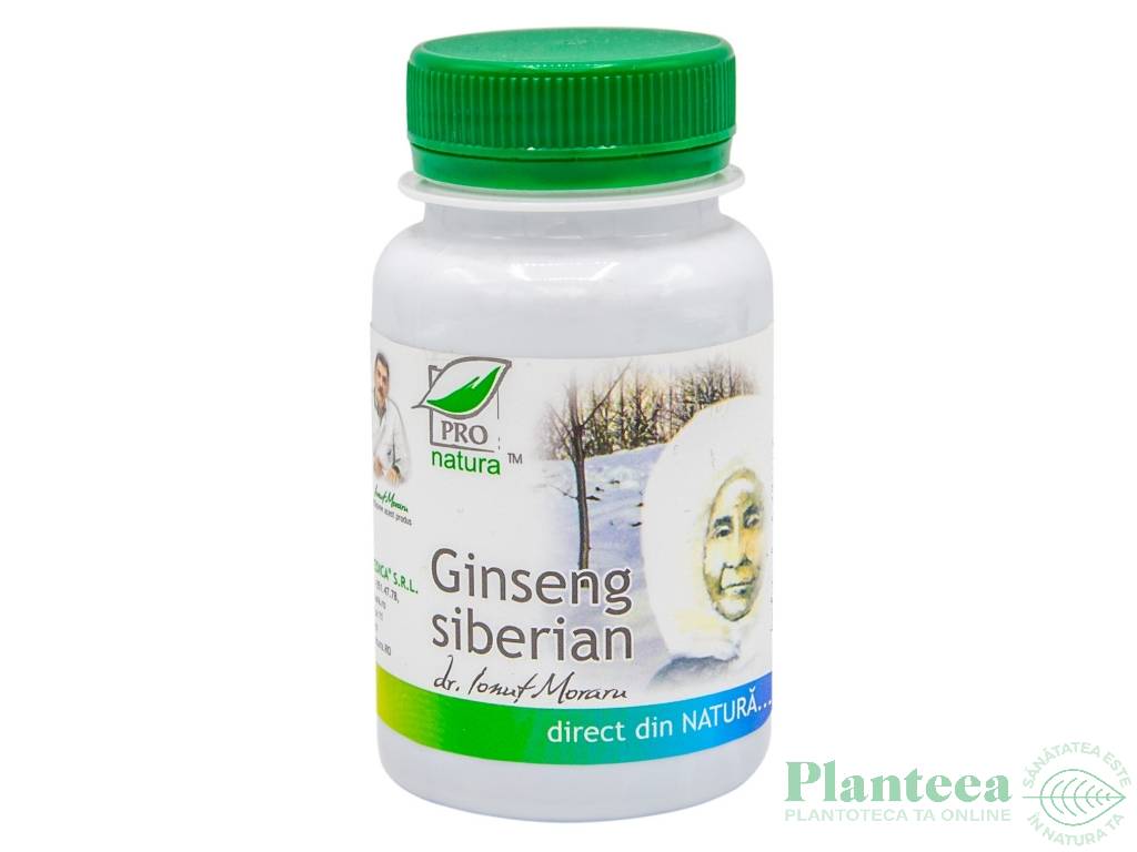 Ginseng siberian 60cps - MEDICA