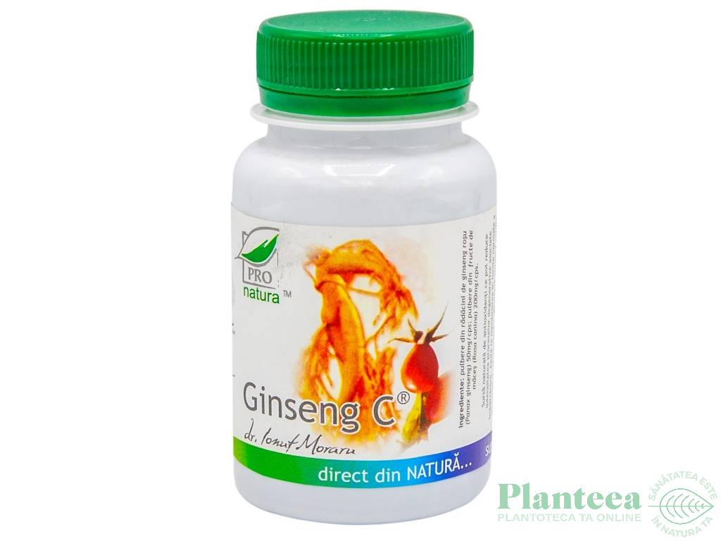 Ginseng C 60cps - MEDICA