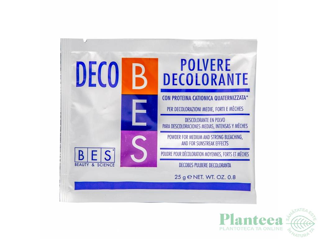 Pudra decoloranta par proteina grau 25g - BES