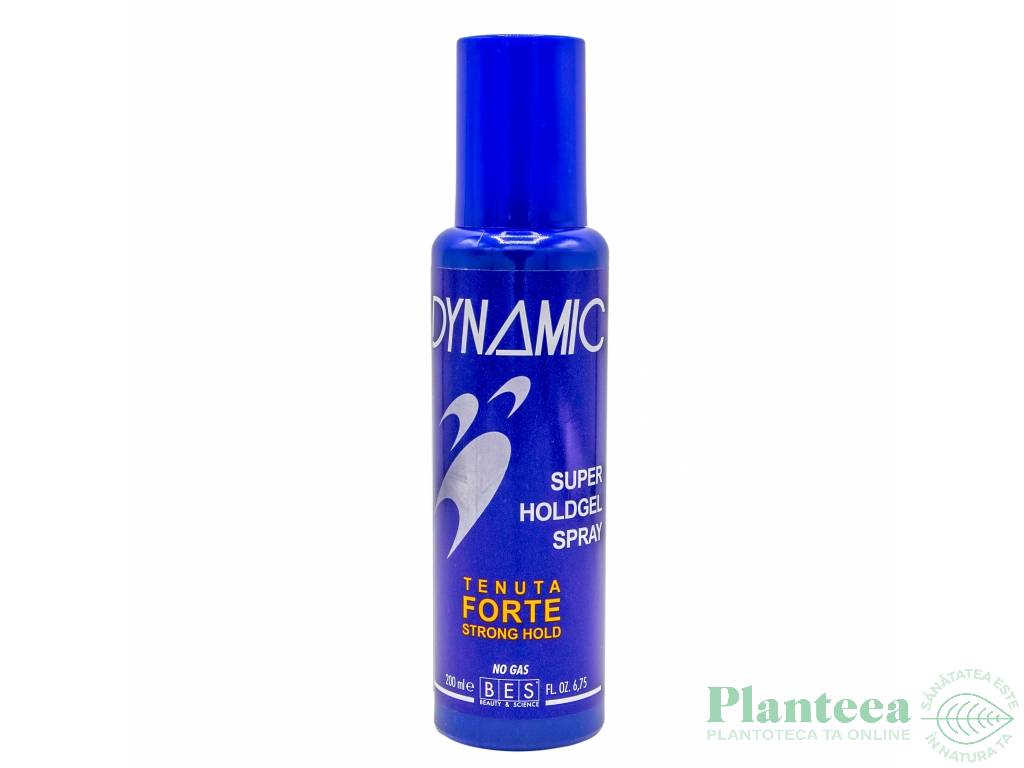 Spray gel par fixare forte Dynamic 200ml - BES