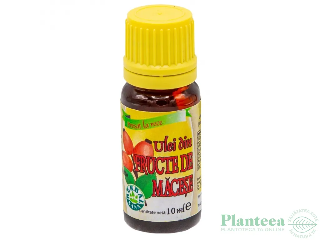 Ulei macese pulpa 10ml - HERBAL SANA