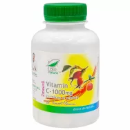 Vitamina C 1000mg maces acerola zmeura 100cp - MEDICA