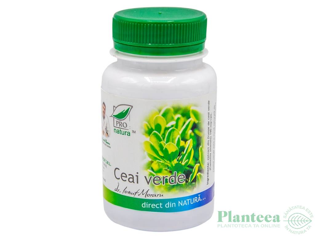 Ceai verde 60cps - MEDICA