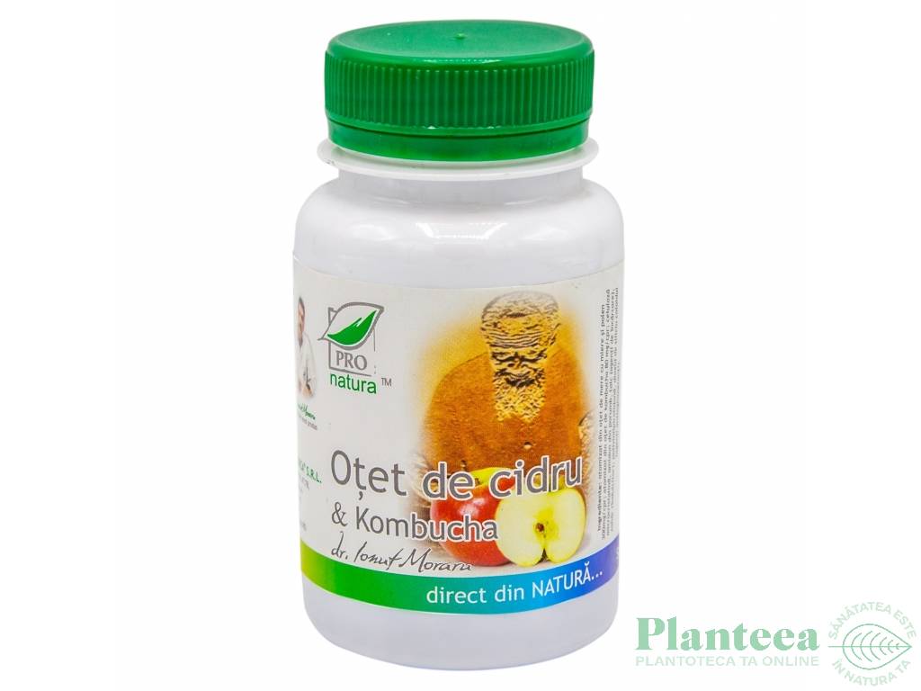 Otet cidru kombucha 60cps - MEDICA