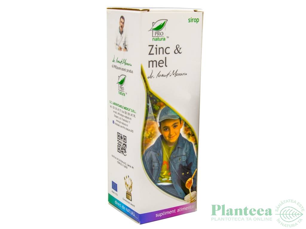 Sirop zinc mel 100ml - MEDICA