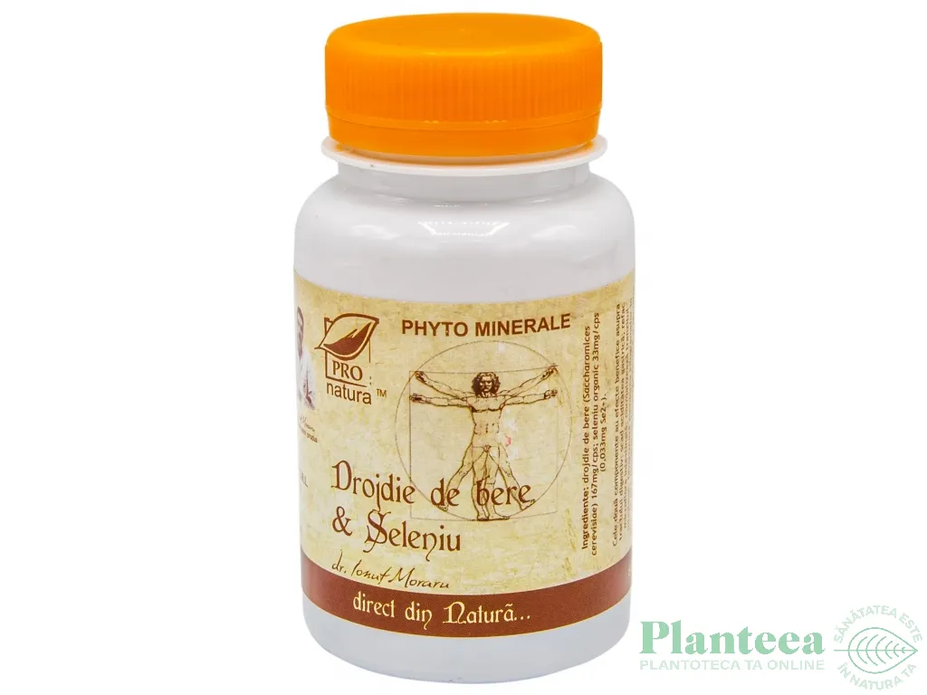 Drojdie bere seleniu 60cps - MEDICA