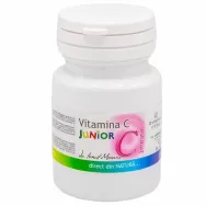 Vitamina C junior zmeura 20cp - MEDICA