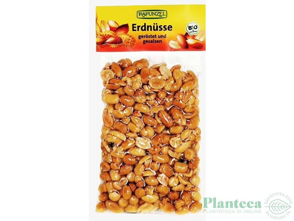 Arahide prajite sarate fara coaja eco 125g - RAPUNZEL
