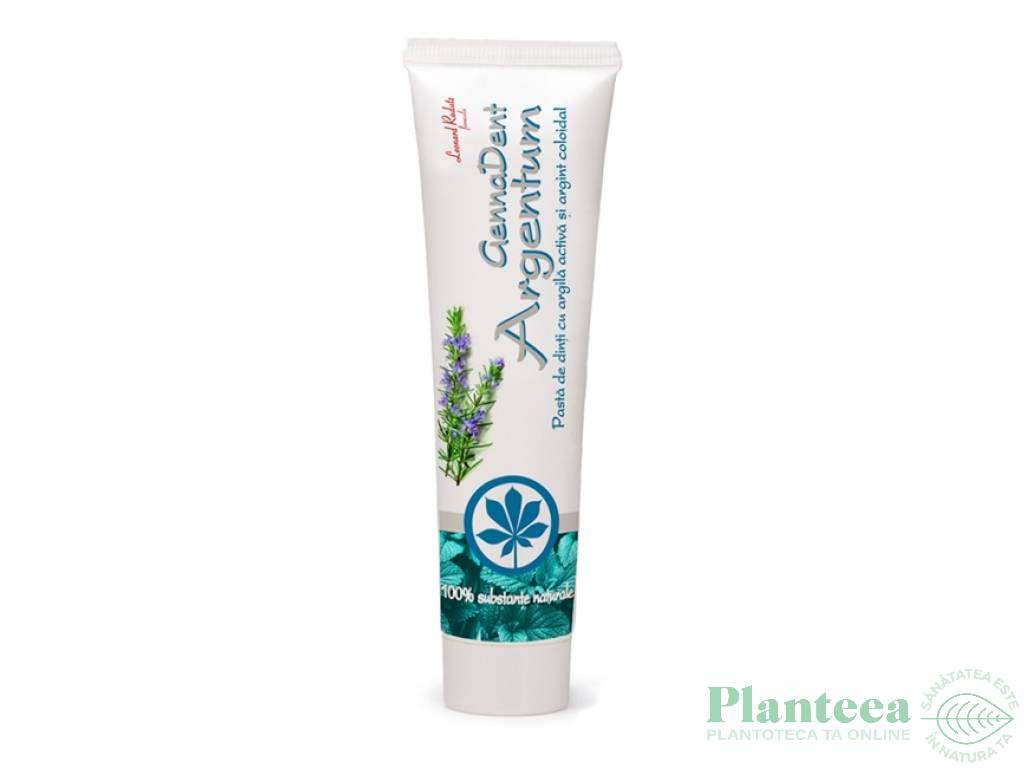 Pasta dinti anticarie Argentum 150ml - VIVA NATURA