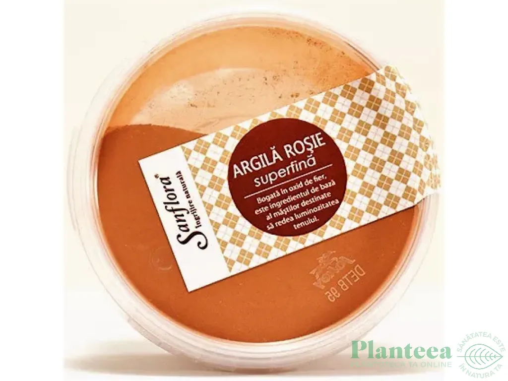 Argila rosie superfina 200g - SANFLORA