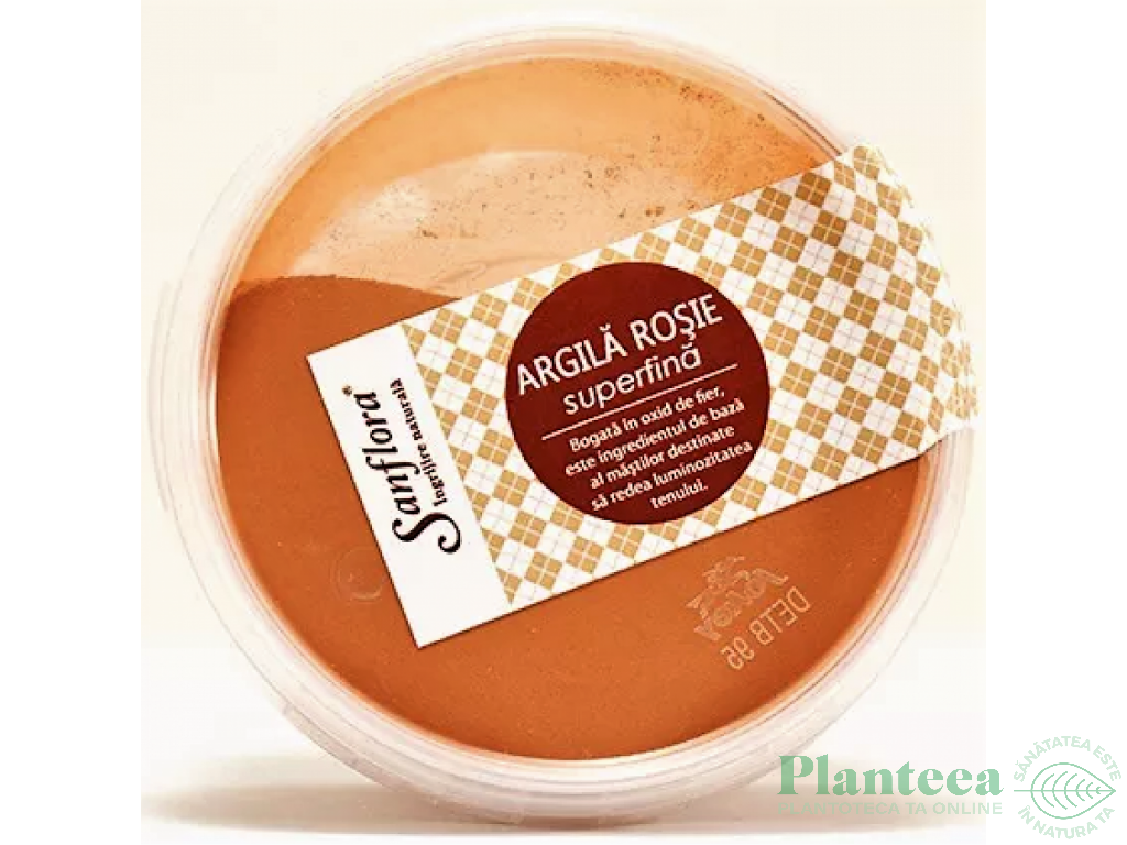 Argila rosie superfina 200g - SANFLORA