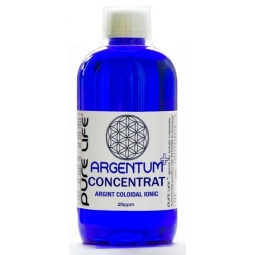 Argint coloidal 25ppm Argentum+ concentrat 480ml - PURE LIFE