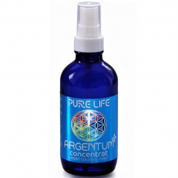 Argint coloidal 25ppm Argentum+ concentrat pulverizator 120ml - PURE LIFE