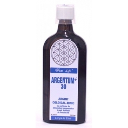 Argint coloidal 30ppm Argentum+ super concentrat 480ml - PURE LIFE