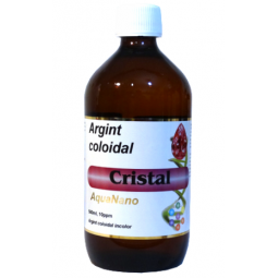 Argint coloidal incolor 10ppm Cristal 480ml - AQUA NANO