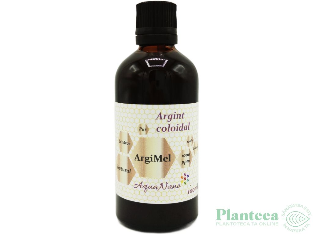 Argint coloidal in miere 1000ppm ArgiMel 100ml - AQUA NANO