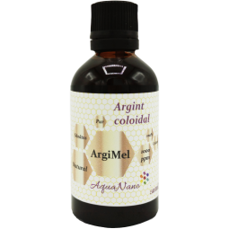 Argint coloidal in miere 1000ppm ArgiMel 50ml - AQUA NANO