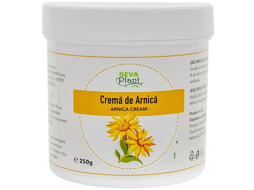 Crema arnica 250ml - SEVA PLANT