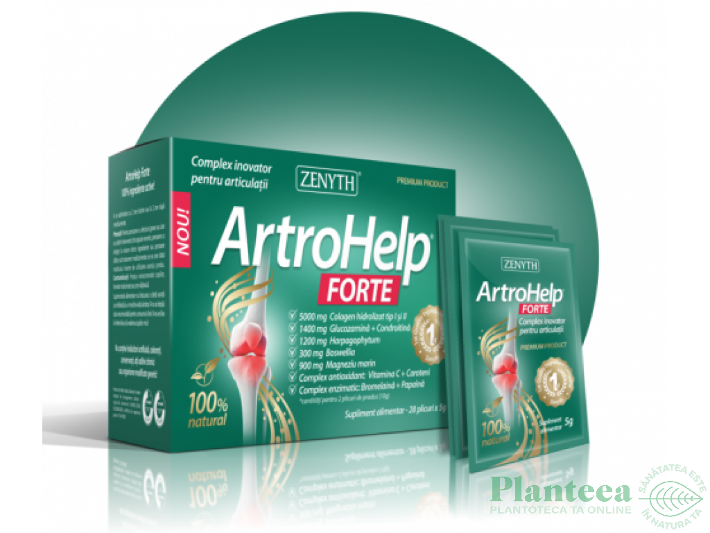 ArtroHelp Forte, 28 plicuri, Zenyth
