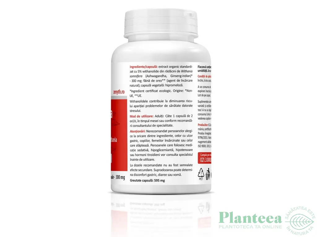 Ashwagandha KSM66 300mg 60cps - ZENYTH